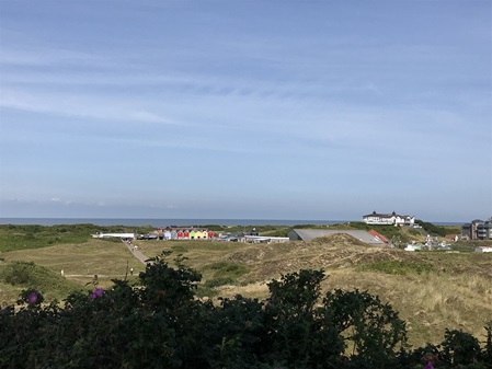 Blick auf die Nordsee auf Langeoog