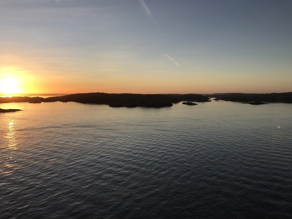 Sonnenaufgang in Göteborg