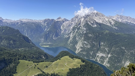 Ausblick auf den Königssee