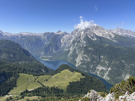 Ausblick auf den Königssee