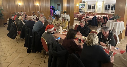 Gemütliches Beisammensein der KABE-Freunde