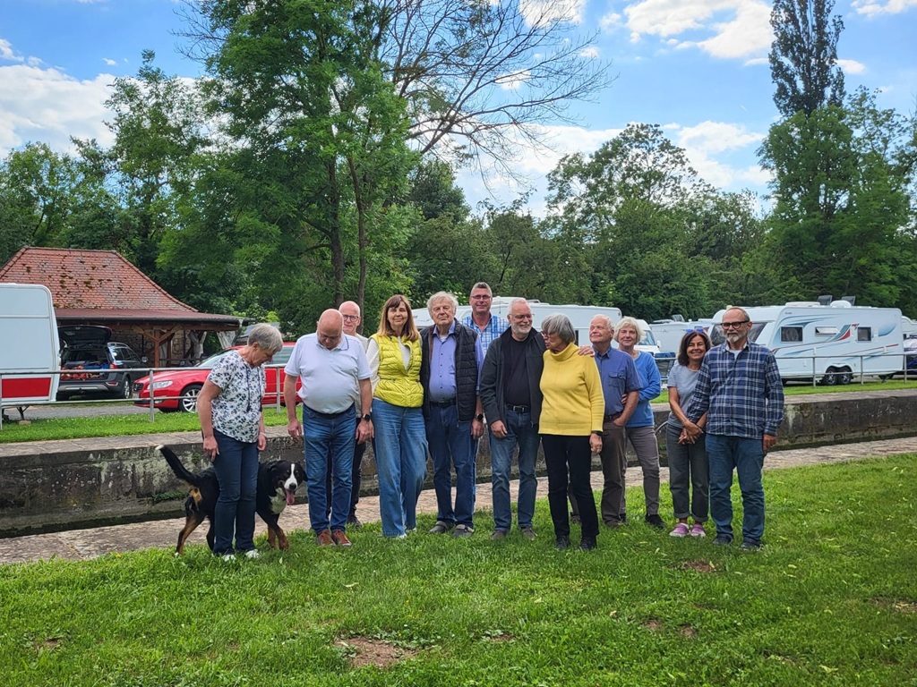 Gruppenbild vom KABE-Freunde Minitreffen in Artern