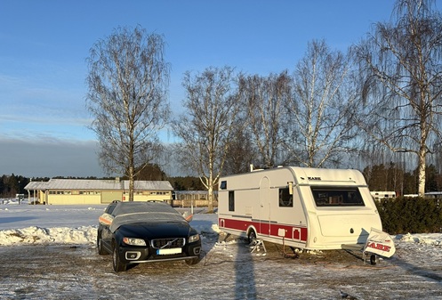 Ein schöner Wintermorgen in Karlstad