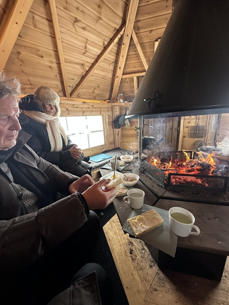 Michael und Barbara in der Grillkota