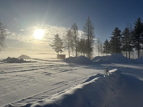Morgendlicher Blick auf den Bottnischen Meerbusen