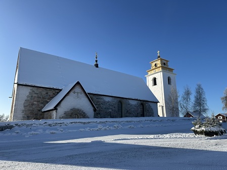 Spätmittelalterliche Kirche in Luleå Gammelstaden