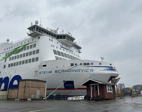 Die Stena Scandinavica in Göteborg