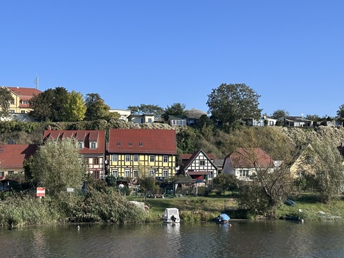 Fachwerkhäuser am Havelufer
