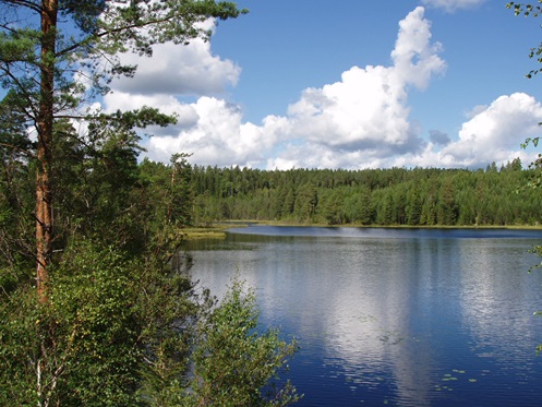 2017 Entlang der Naturschutzgebiete im südlichen Schweden mit dem Wohnwagen